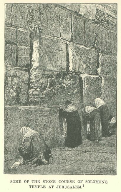 374.jpg Some of the Stone Course Of Solomon's Temple At
Jerusalem 
